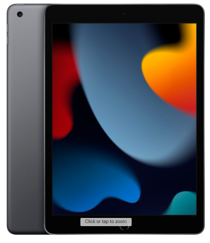 Apple iPad de 9.ª generación de 10,2 pulgadas con Wi-Fi (64 GB, gris espacial)