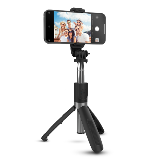 HyperGear Selfie Stick with Wireless Remote and Tripod Combo