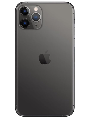 Apple iPhone 11 Pro - Gris espacial, 64 GB, cámara triple, Face ID, chip biónico A13, iOS 13