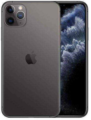 Apple iPhone 11 Pro - Gris espacial, 64 GB, cámara triple, Face ID, chip biónico A13, iOS 13