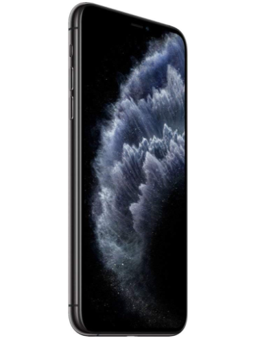 Apple iPhone 11 Pro - Gris espacial, 64 GB, cámara triple, Face ID, chip biónico A13, iOS 13