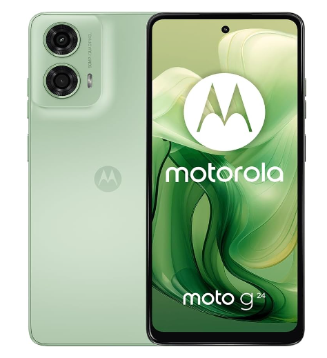 Motorola G24 - Smartphone desbloqueado con cámara de 48 MP y 128 GB de memoria interna