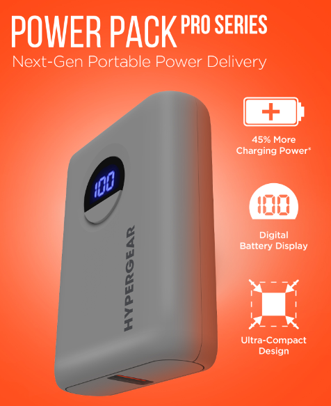 HyperGear Power Pack Pro 10K Banco de energía de carga rápida: su fuente de energía portátil mientras viaja