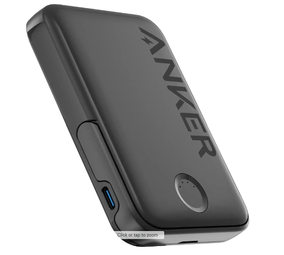 Anker Batería Maggo 5000mAh 7.5W Soporte de carga inalámbrico - Negro