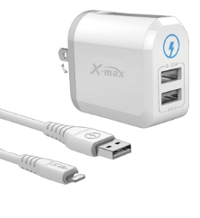 Cable Lightning X-max Rexom y cargador de pared rápido: la solución de carga definitiva para dispositivos Apple