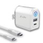 X-Max: Cargador doméstico rápido carga rápida y eficiente para dispositivos USB-C y Lightning