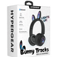 HyperGear Bunny Tracks Auriculares inalámbricos con iluminación