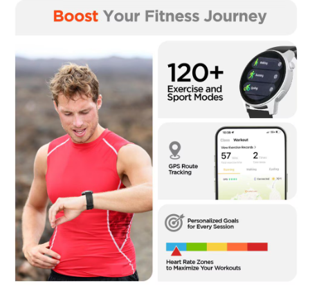 Hypercel ACTIV8 Smartwatch + Fitness Tracker - Modelo 66910613