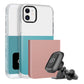 Nimbus9 Ghost 2 Funda Pro para iPhone 11 Pro Max/XS Max - Oro rosa/Azul turquesa - Nimbus9 Ghost 2 Pro Case for iPhone 11 Pro Max/XS Max - Rose Gold/Teal Blue