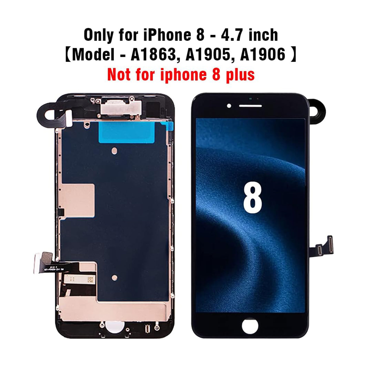 iPhone 8 reemplazo de pantalla LCD (A1863, A1905, A1906)  - iPhone 8 LCD Screen Replacement