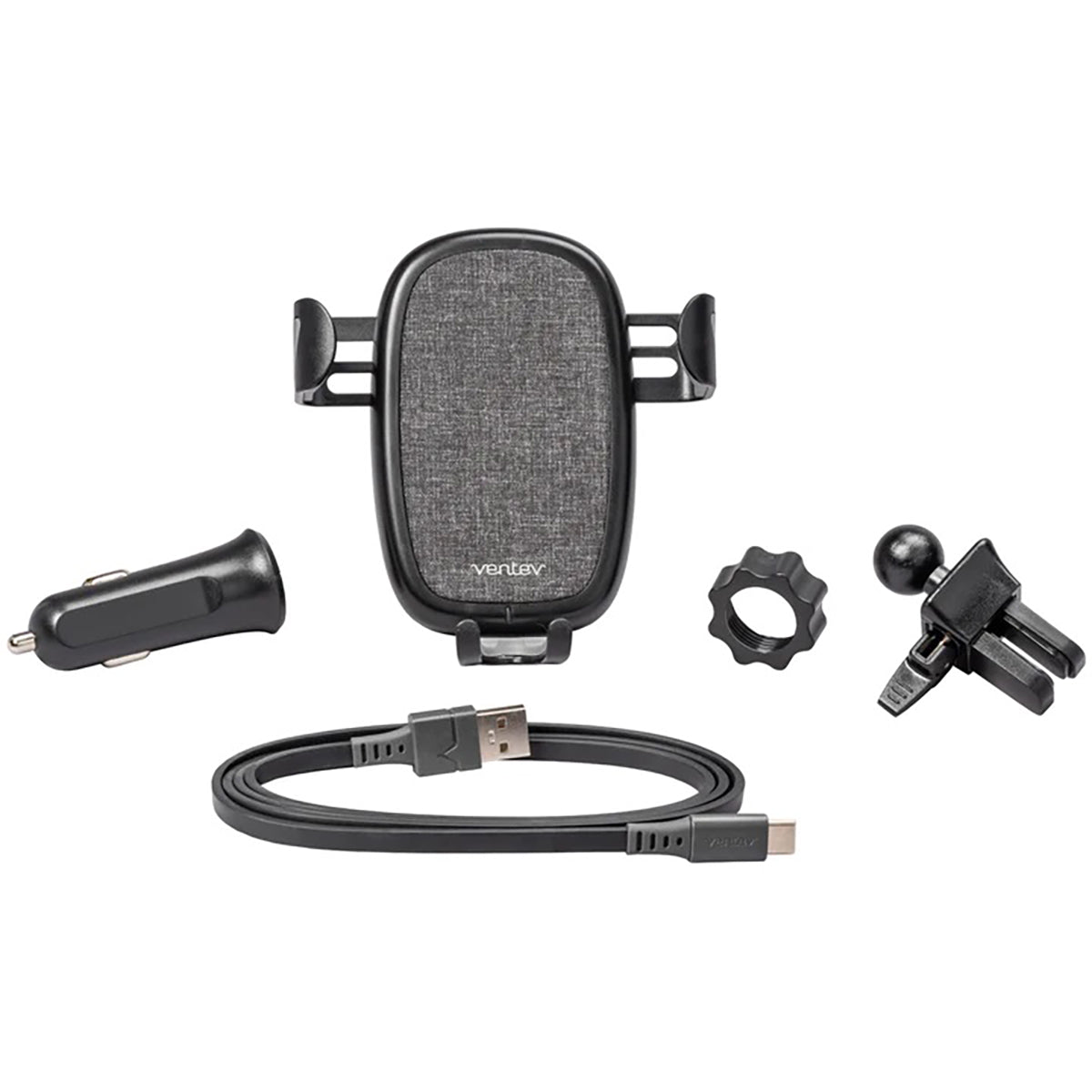 Ventev Wireless 15W Kit Carga Rápida para Automóvil - Ventev Wireless 15W Fast Car Charging Kit