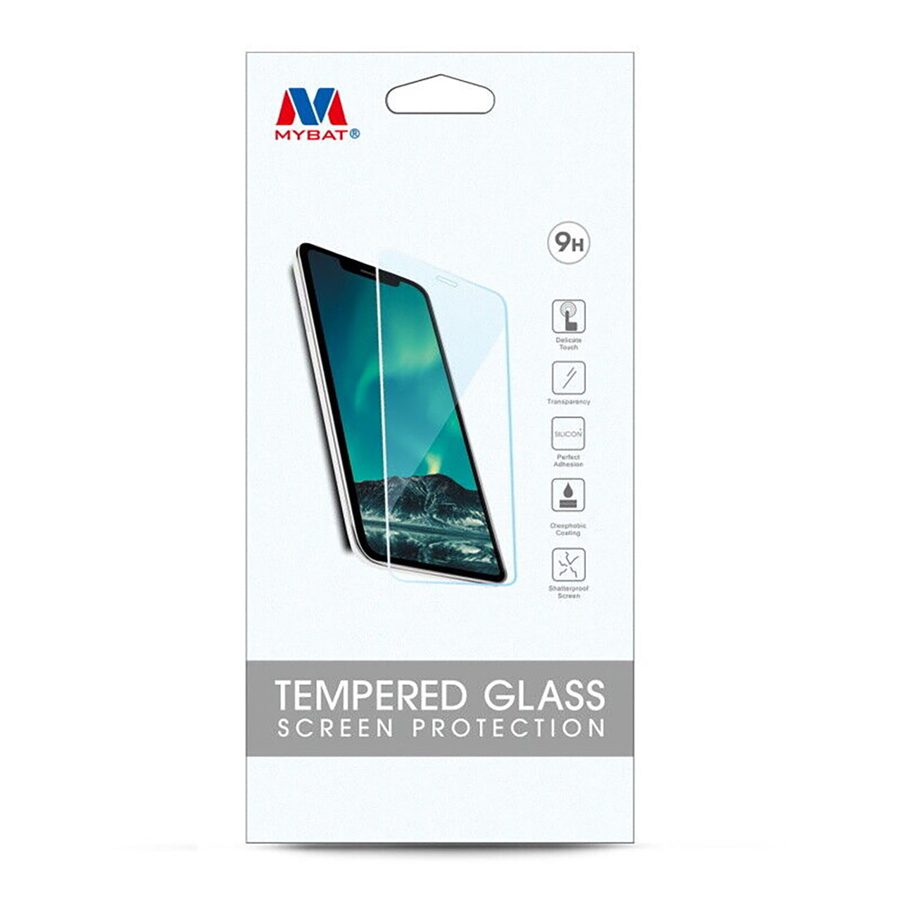 MyBat Protector de Pantalla de Cristal Templado 2.5D para Apple iPhone 13 Mini 5.4 - MyBat 2.5D Tempered Glass Screen Protector for Apple iPhone 13 Mini 5.4