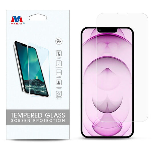 MyBat Protector de Pantalla de Cristal Templado 2.5D para Apple iPhone 13 Mini 5.4 - MyBat 2.5D Tempered Glass Screen Protector for Apple iPhone 13 Mini 5.4