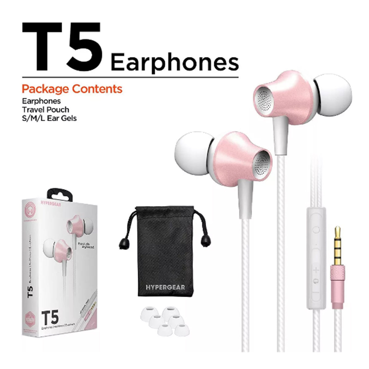 HyperGear auriculares T5 - HyperGear T5 headphones