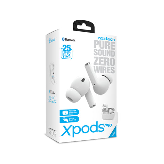 Naztech auriculares Xpods PRO True Wireless BT 5.0 - Naztech Xpods PRO True Wireless BT 5.0 Headphones