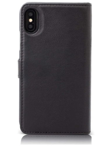 Estuche tipo libro de cuero exclusivo de Londres para Apple iPhone Max - London Exclusive Leather Flip Case for Apple iPhone Max