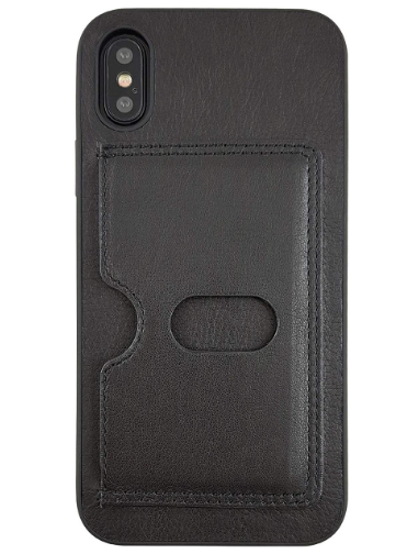 Estuche tipo libro de cuero exclusivo de Londres para Apple iPhone Max - London Exclusive Leather Flip Case for Apple iPhone Max