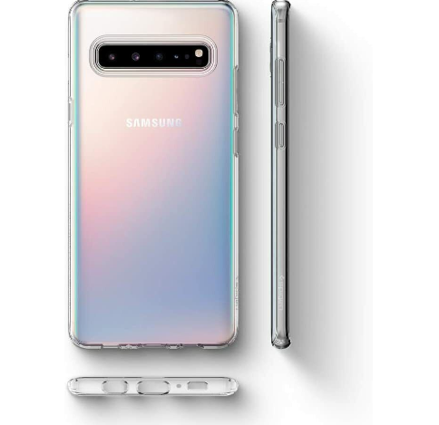 Spigen Funda de cristal líquido para Samsung Galaxy S10 5G - Spigen Liquid Crystal Case for Samsung Galaxy S10 5G