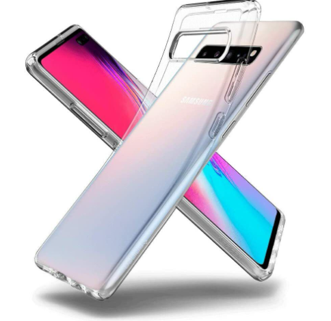 Spigen Funda de cristal líquido para Samsung Galaxy S10 5G - Spigen Liquid Crystal Case for Samsung Galaxy S10 5G