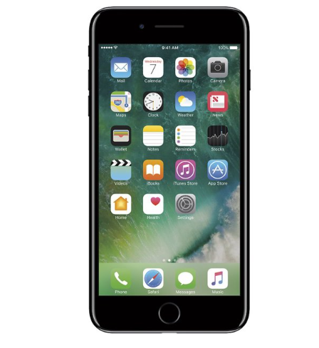 iPhone 7 Plus 128GB Jet Black Desbloqueado GSM Apple - Teléfono