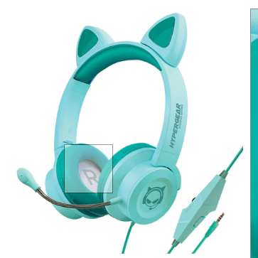 HyperGear Kombat Kitty para niños (rosa) Auriculares para juegos - A-87096177